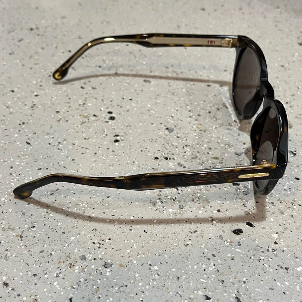 CARRERA ROUND SUNGLASSES UV LENS TORTOISE BROWN FRAMES NEW WITH CASE AND CLOTH